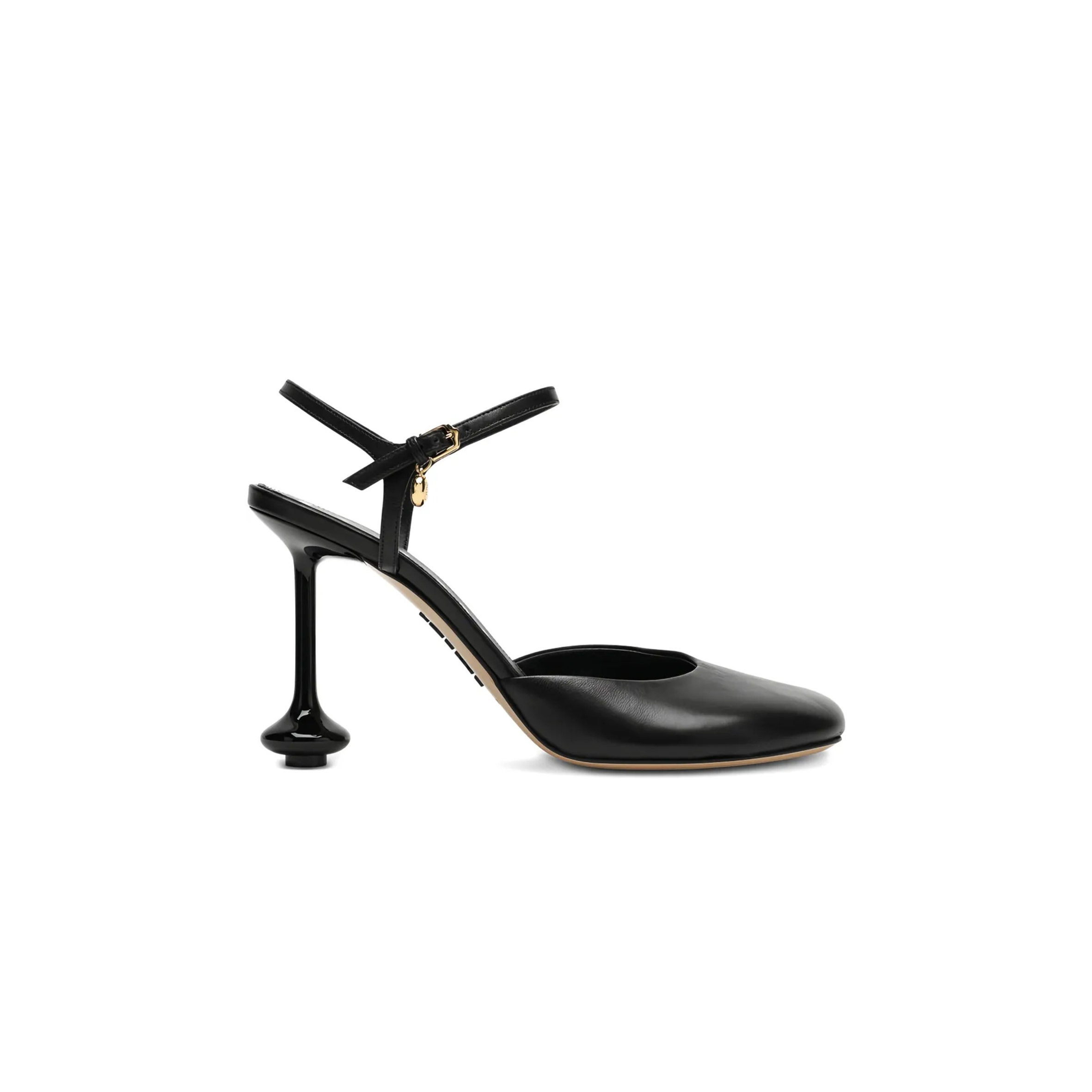 LOEWE CREATIVE ANKLE-STRAP HIGH HEELS 9CM 